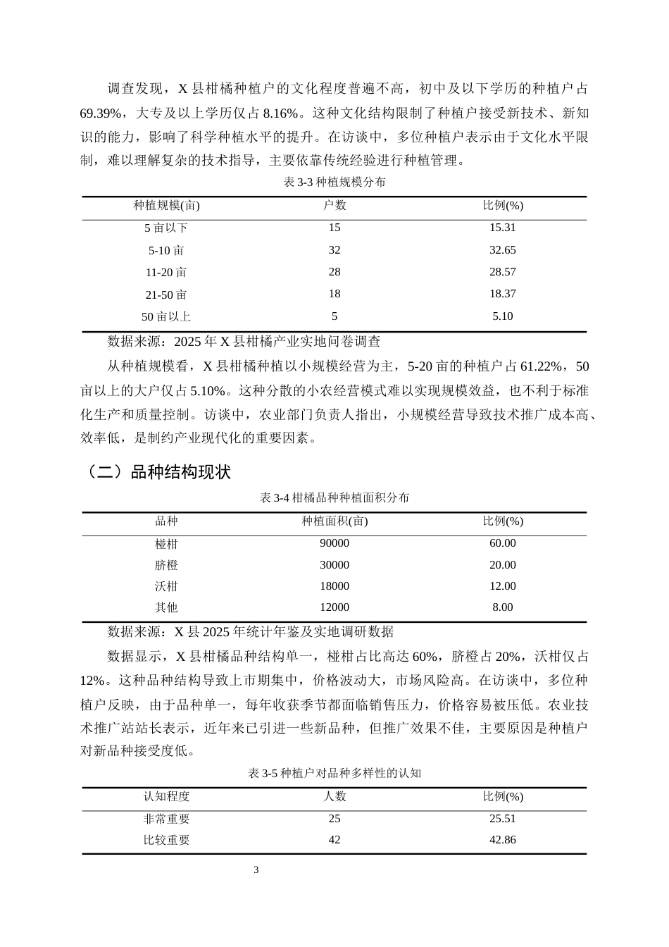 25年CH农林经济管理-云南省X县柑橘产业发展现状及对策研究-约10637字符终版.docx_第6页