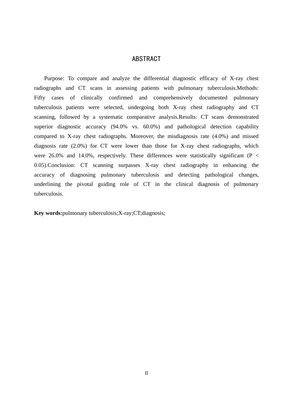 25年CH医学影像技术 X线胸片与CT对肺结核患者的诊断价值对比-约8752字符.docx_第2页