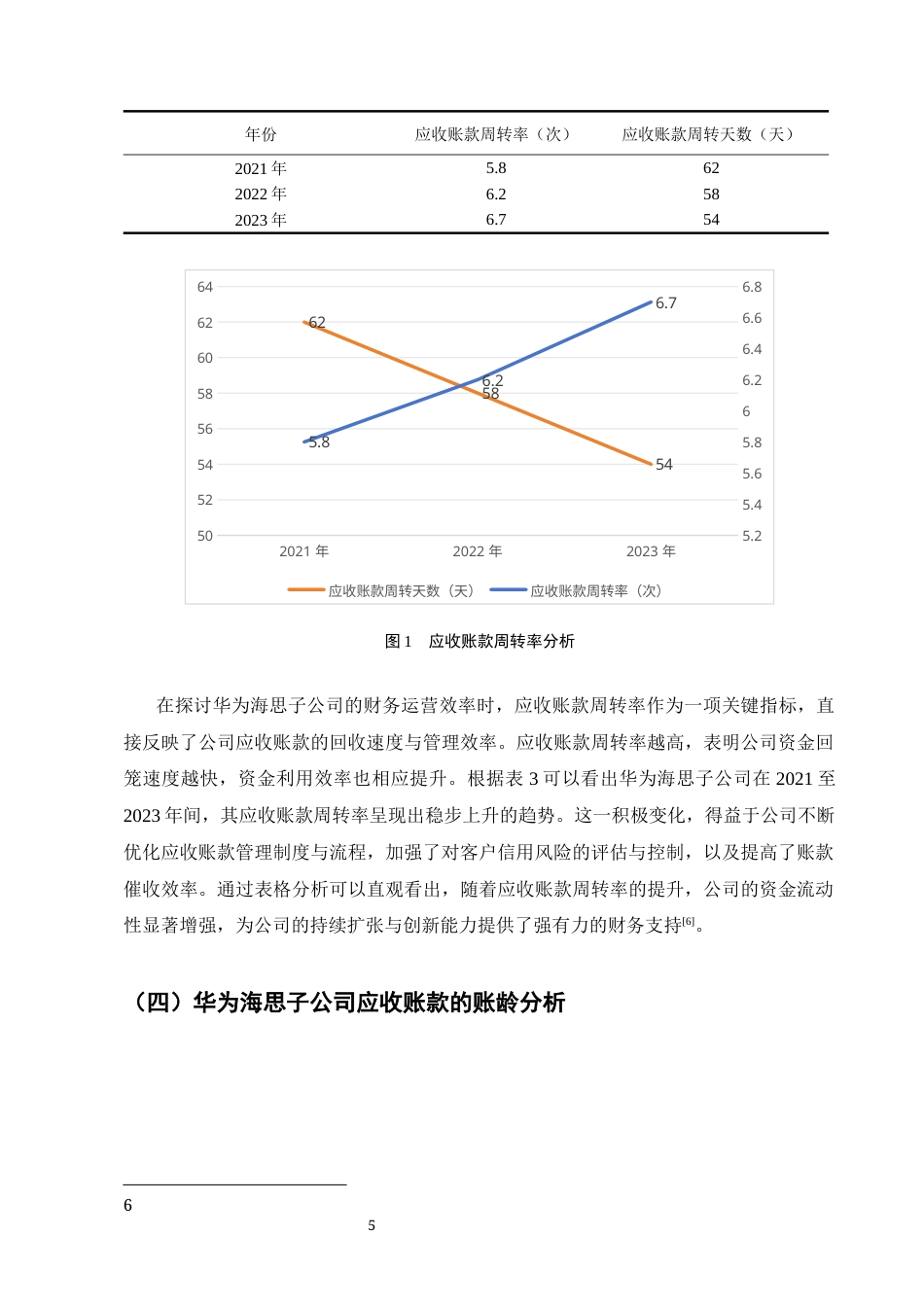 25年CH会计学-华为海思子公司应收账款管理研究-约7882字符终版.docx_第6页