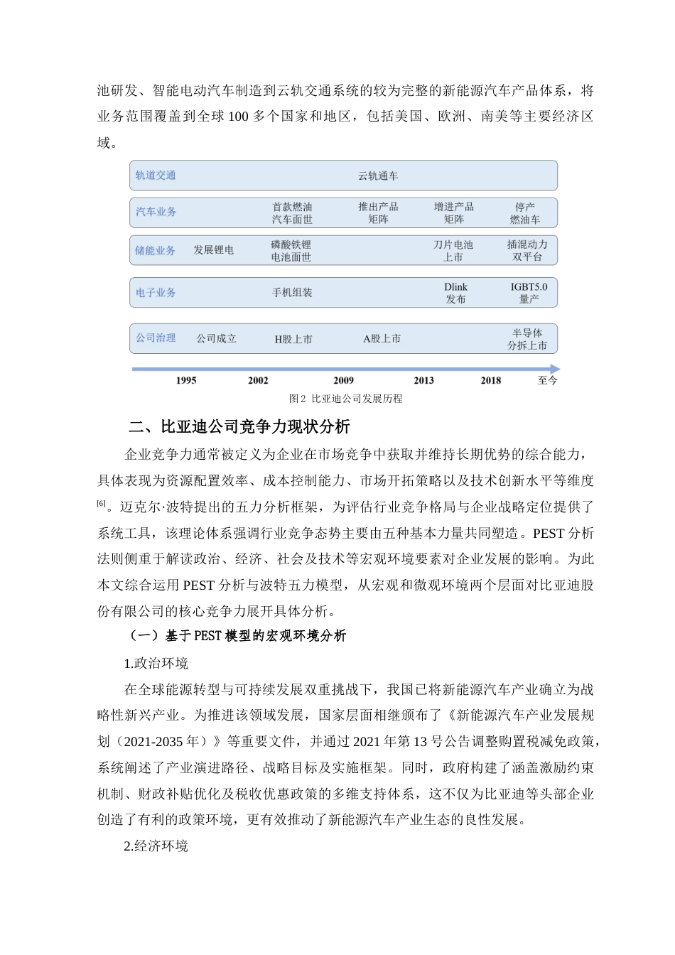 25年CH工商管理 比亚迪公司竞争力问题及其对策分析-约11629字符终版.docx_第4页