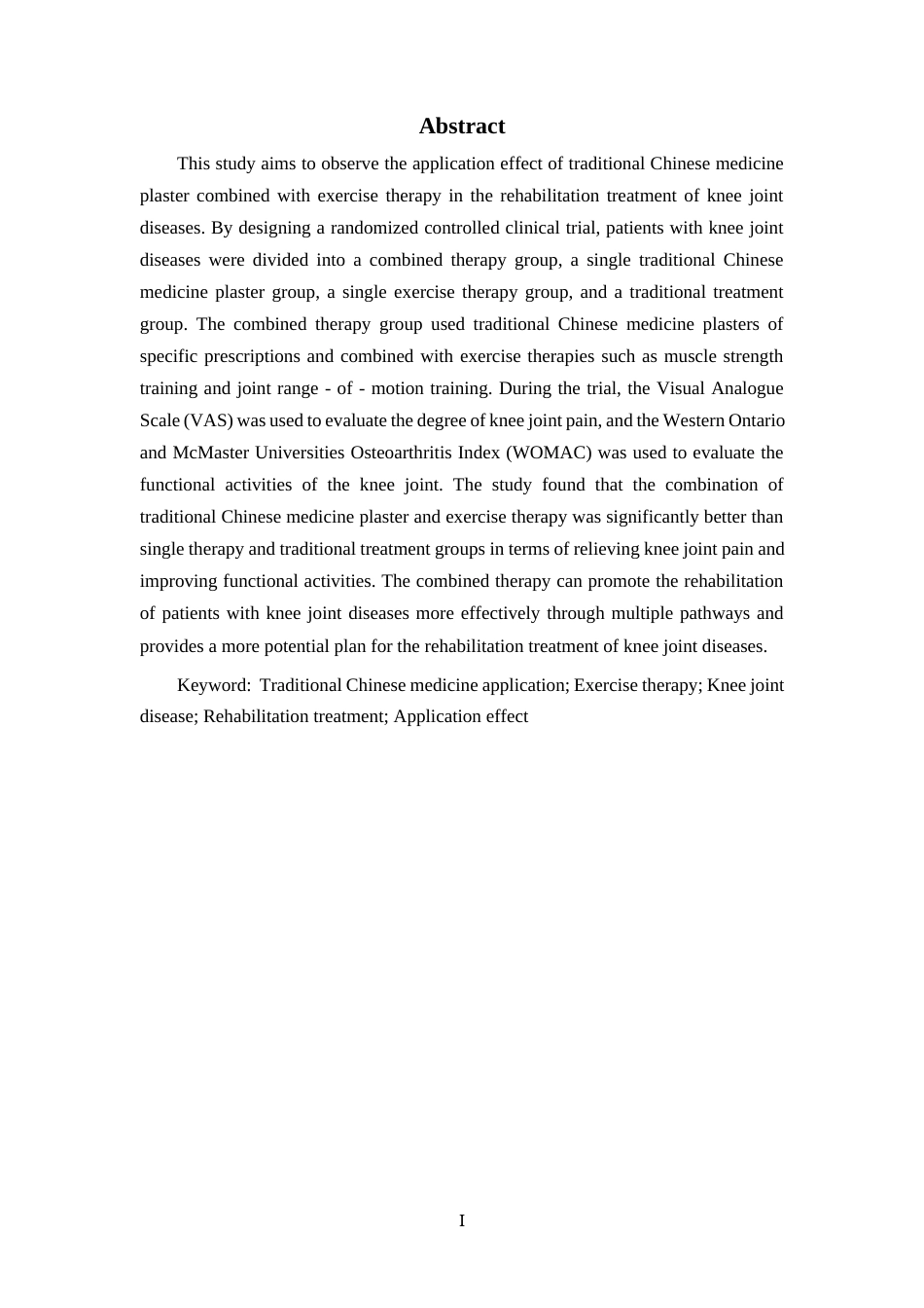 25年CH护理学-中药贴敷联合运动疗法对膝关节病康复效果的临床试验研究-约12351字符.docx_第2页