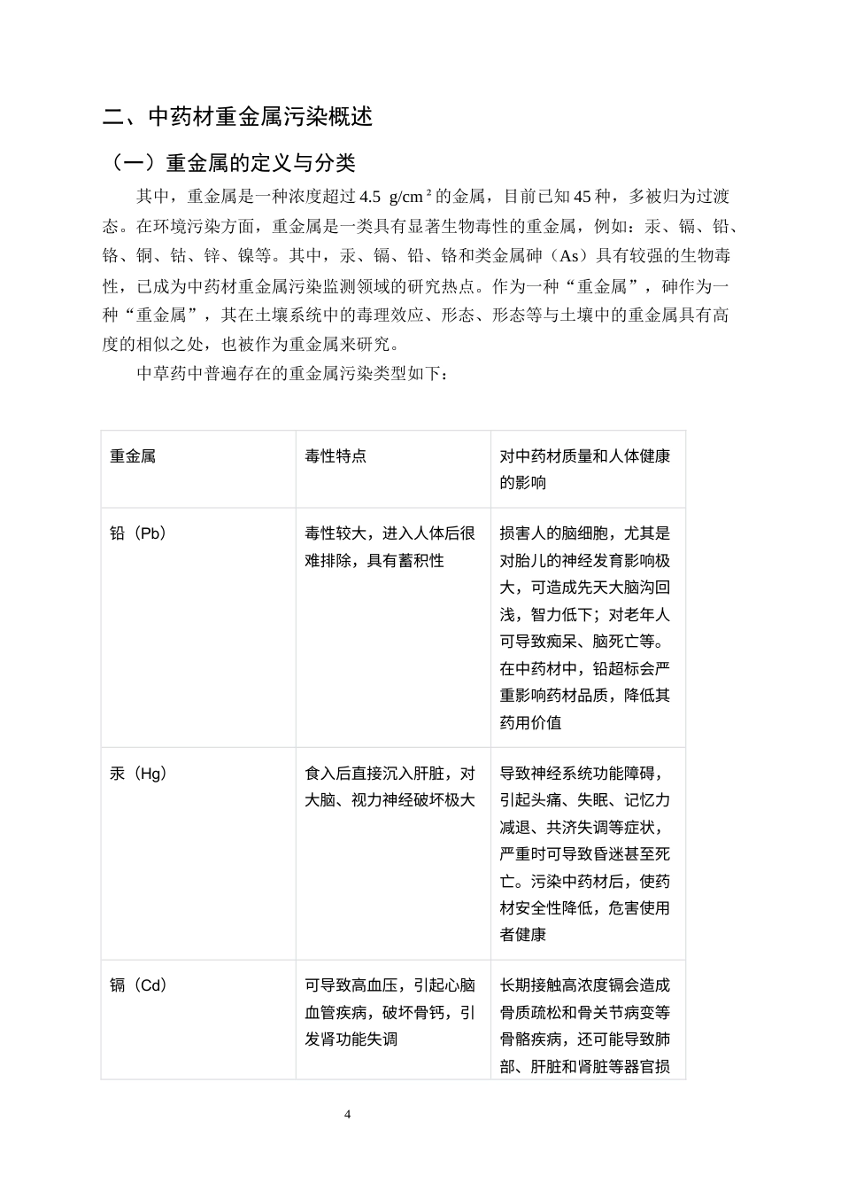 25年CH制药工程-中药材重金属污染检测方法的研究综述-约15539字符.docx_第6页