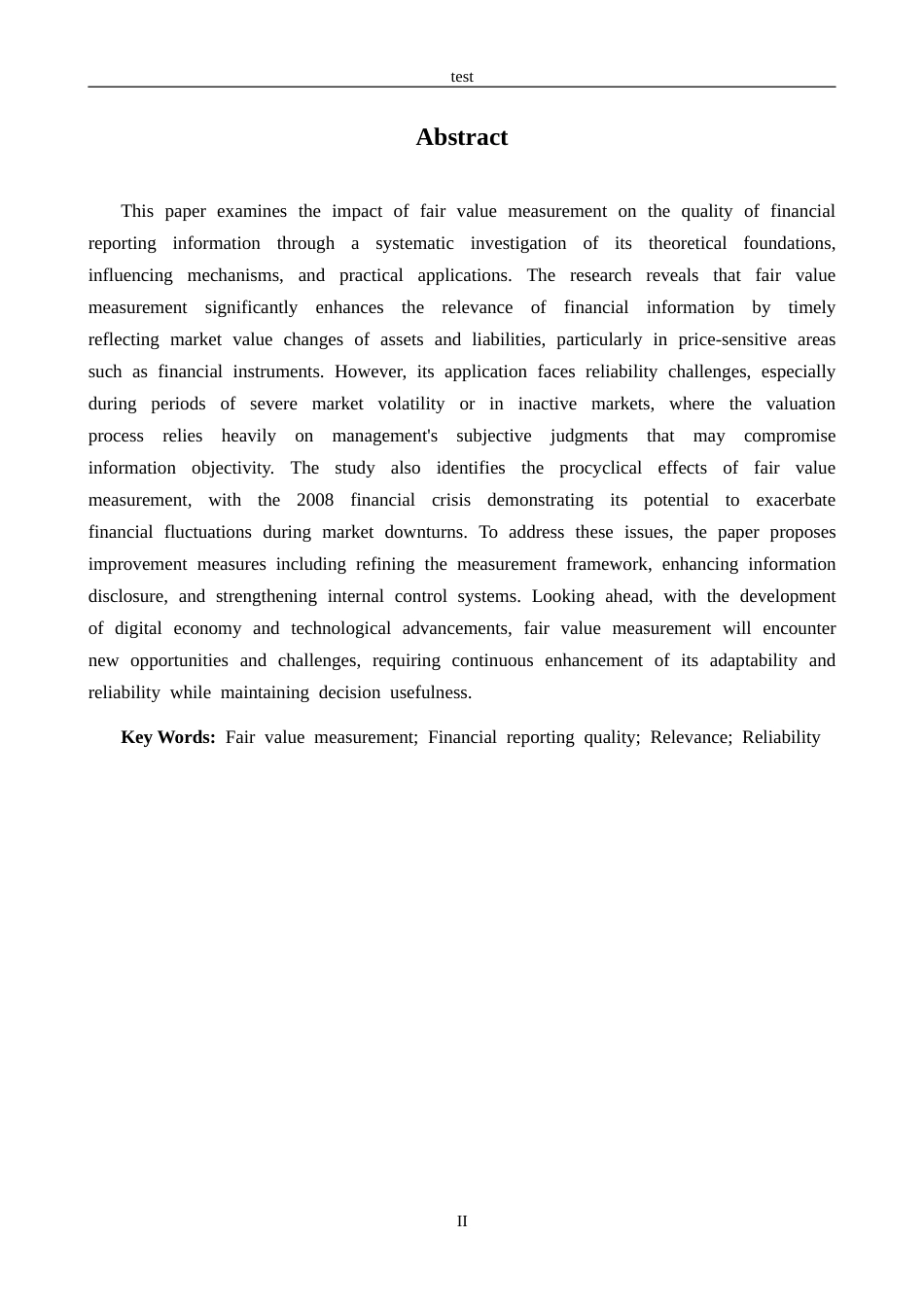25年CH会计学 公允价值计量对财务报表信息质量的影响研究-约12808字符.docx_第2页