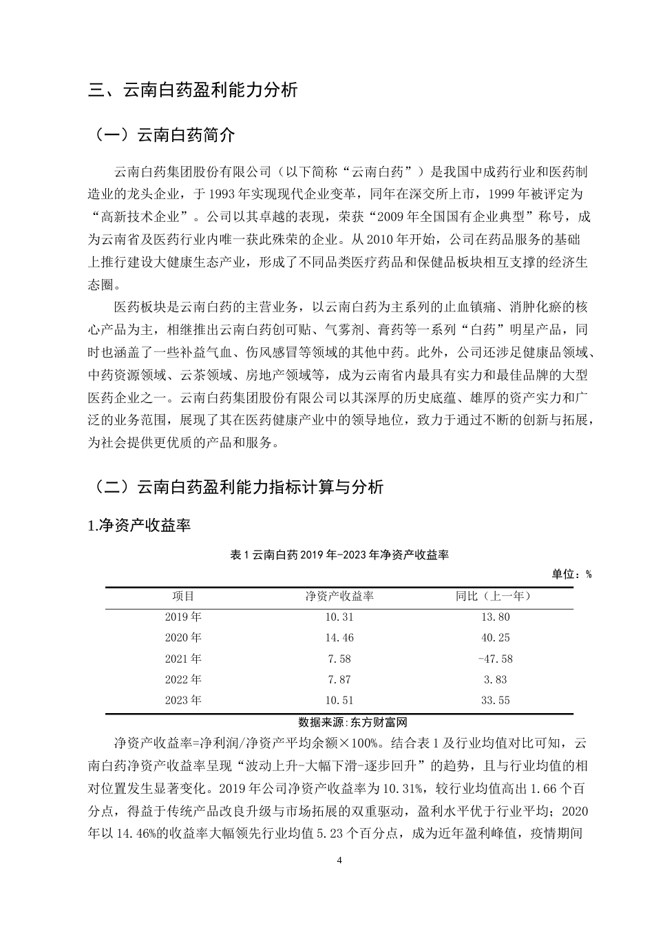 25年CH会计学-企业盈利能力分析——以云南白药为例-约9416字符终版.docx_第6页