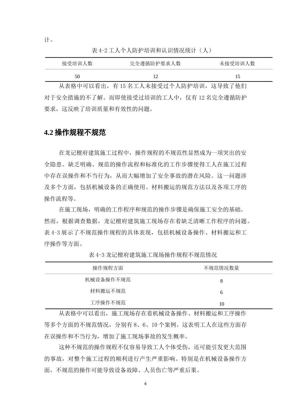 25年CH土木工程-施工安全管理存在的问题及对策——以龙记檀府项目为例-约7995字符终版.docx_第8页