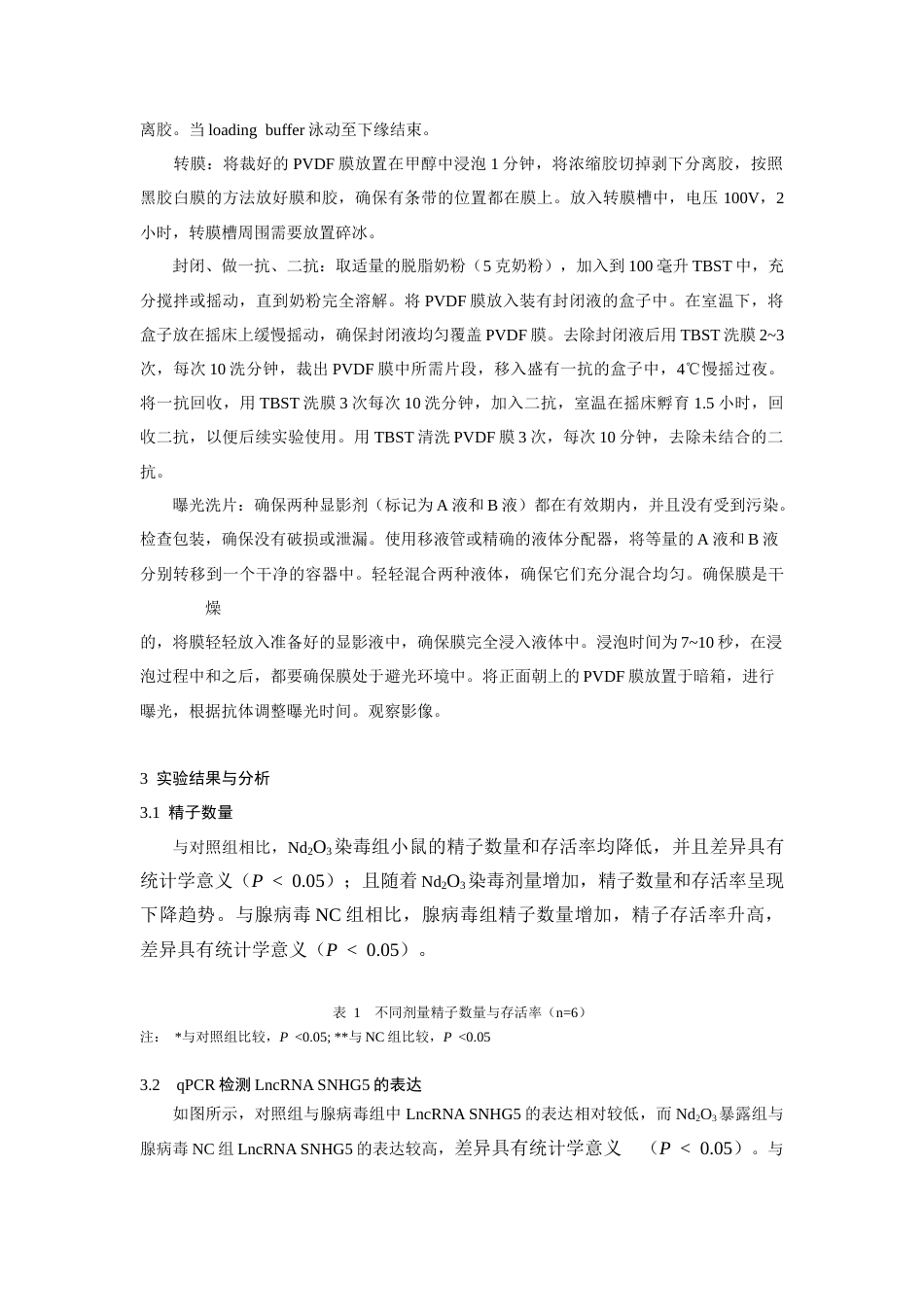 25年CH动物医学 LncRNA+SNHG5在稀土Nd2O3致小鼠睾丸血睾屏障损伤作用及机制研究-约10124字符终版.docx_第8页