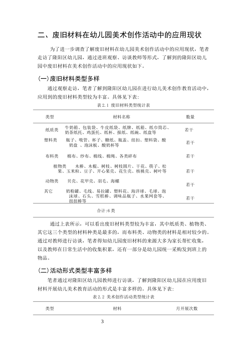 25年CH学前教育-废旧材料在幼儿园美术创作活动中的应用策略研究-约6462字符终版.docx_第5页