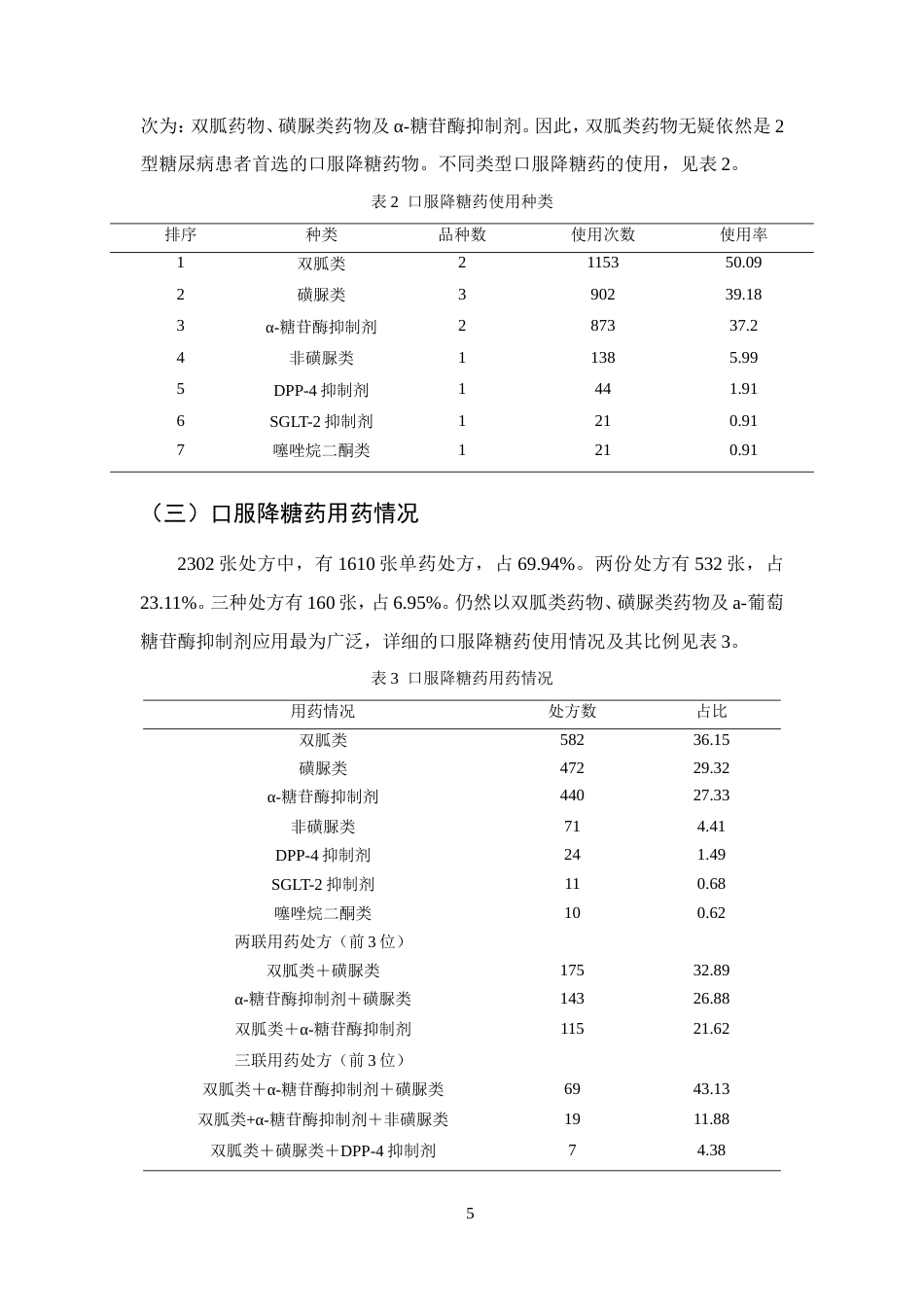 25年CH药学-口服降糖药在门诊的使用情况分析-约9377字符.doc_第7页