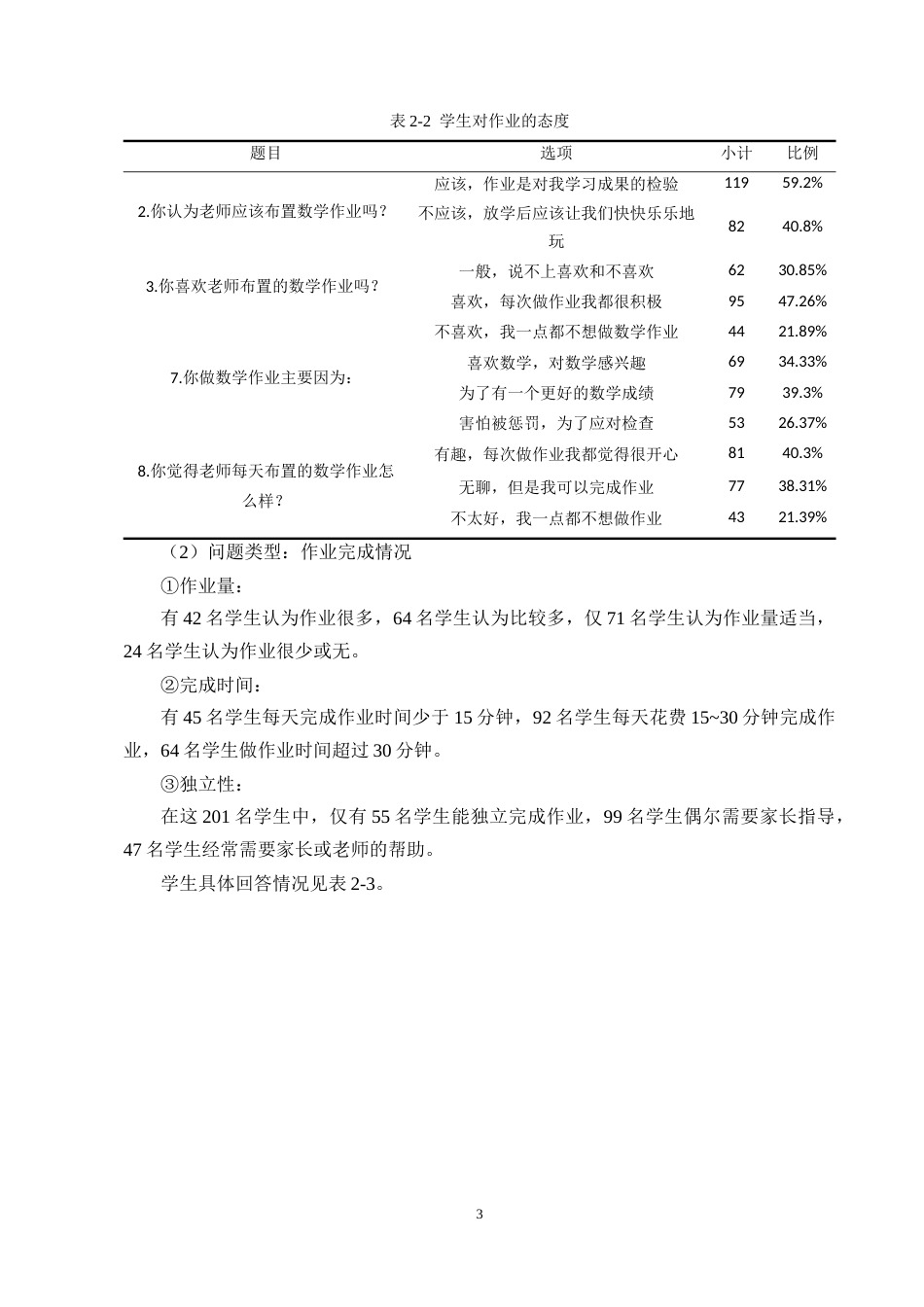 25年CH小学教育-双减”背景下小学低年级数学作业设计现状与改进策略——以五华区春城小学为例-约14078字符终版.docx_第5页