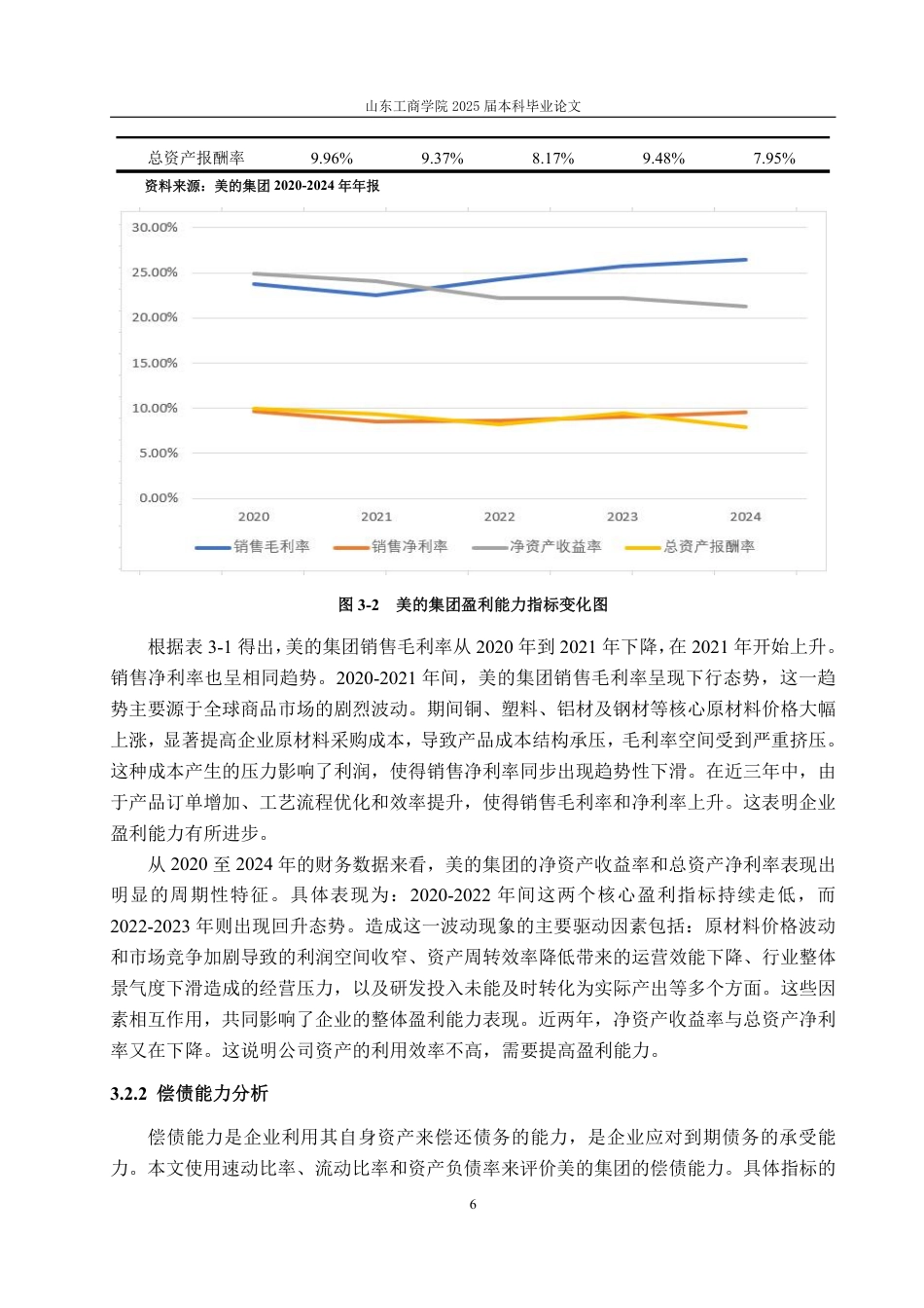 25年CH会计学-基于EVA的美的集团财务绩效评价-约20220字符.pdf_第10页