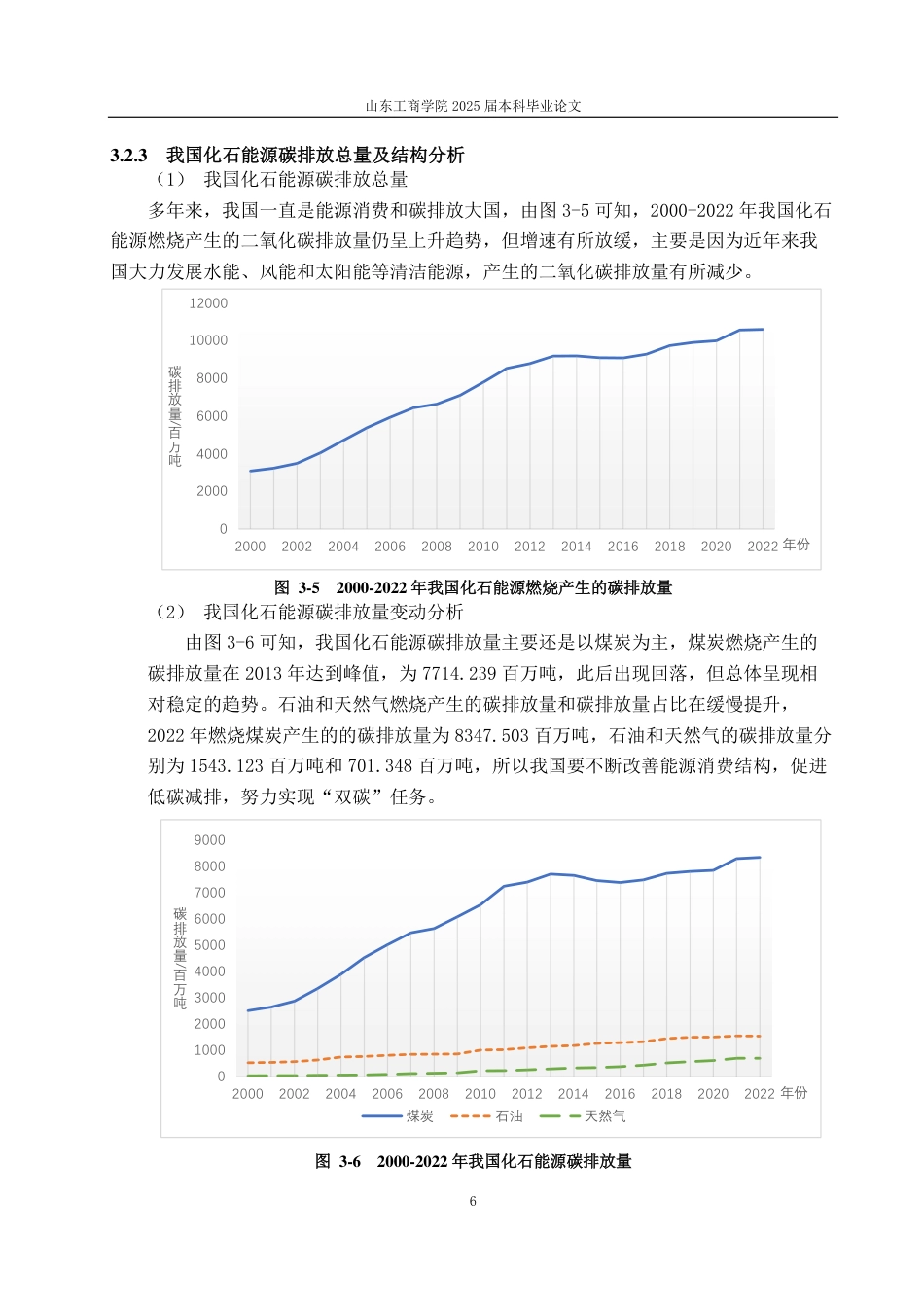 25年CH经济统计学-“双碳”目标下我国碳排放现状分析及碳达峰预测-约15123字符.pdf_第9页