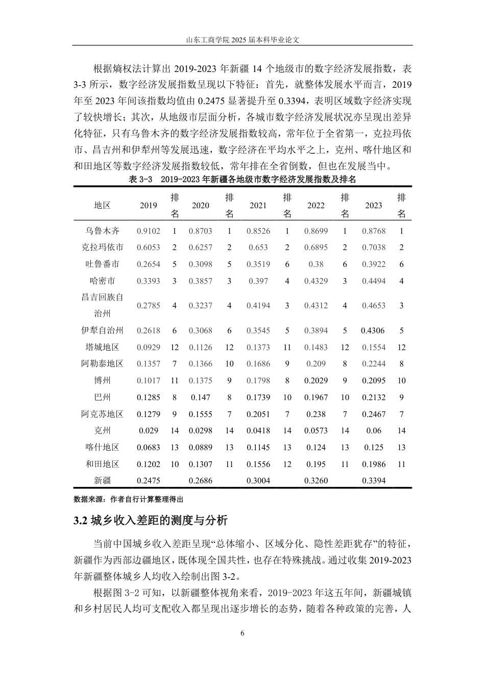 25年CH应用统计学-数字经济对新疆城乡收入差距影响-约17580字符.pdf_第9页
