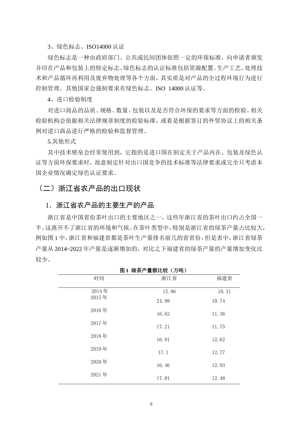 25年CH会计学-绿色壁垒对浙江省农产品出口的影响及策略分析-约15272字符.doc_第9页