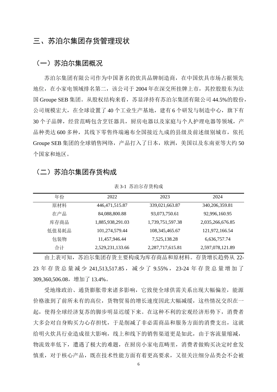 25年CH会计学-苏泊尔集团存货管理的挑战与对策研究-约12236字符终稿.docx_第9页