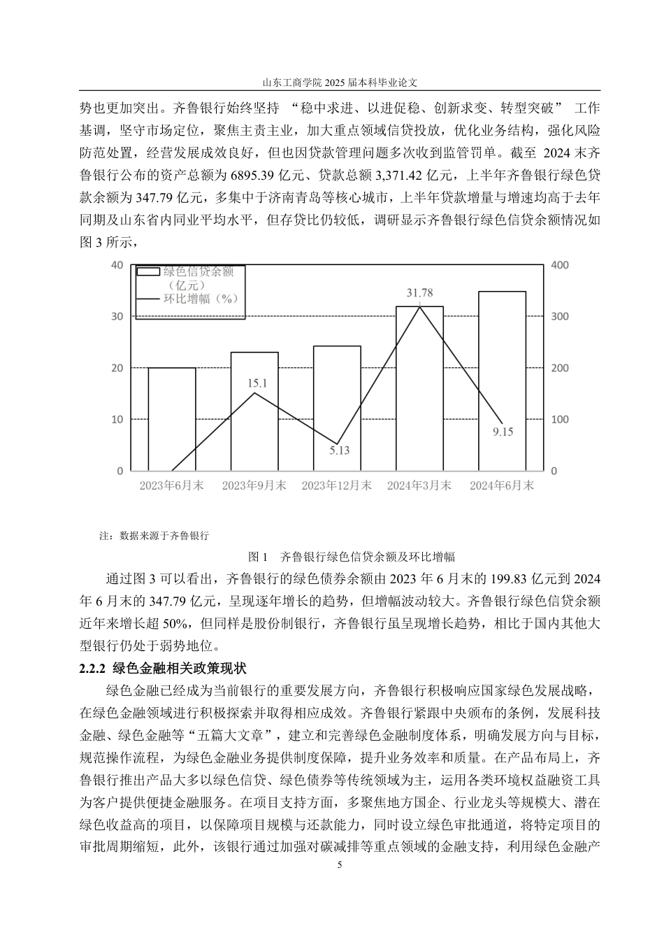 25年CH金融学-齐鲁银行绿色金融业务发展面临问题及对策研究-约15141字符.pdf_第8页