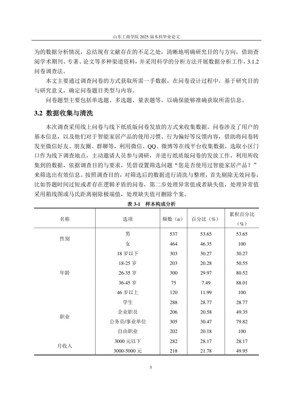 25年CH统服专业-烟台市智能家居产品用户行为调查分析-约14734字符.pdf_第6页