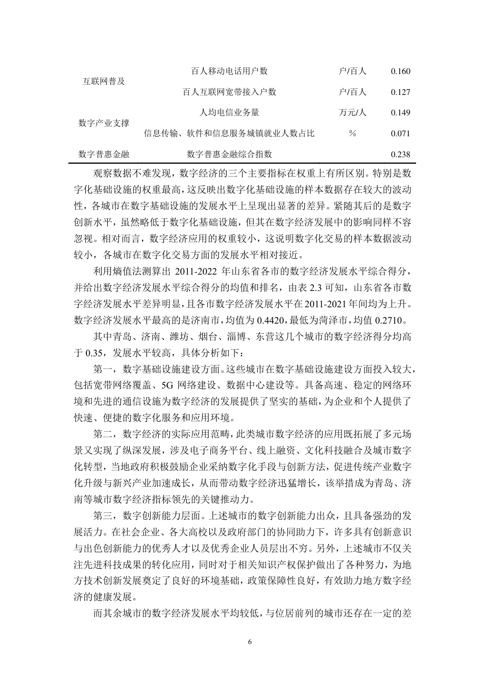 25年CH应用统计-山东省数字经济对农业现代化的影响研究-约18788字符.pdf_第10页