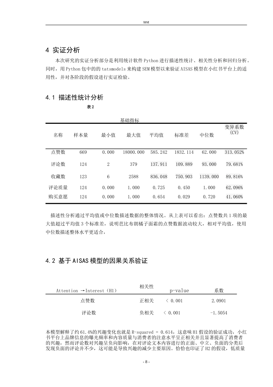25年CH市场营销 社交电商环境中消费者决策机制的AISAS实证分析——以小红书为例-约18819字符.doc_第9页