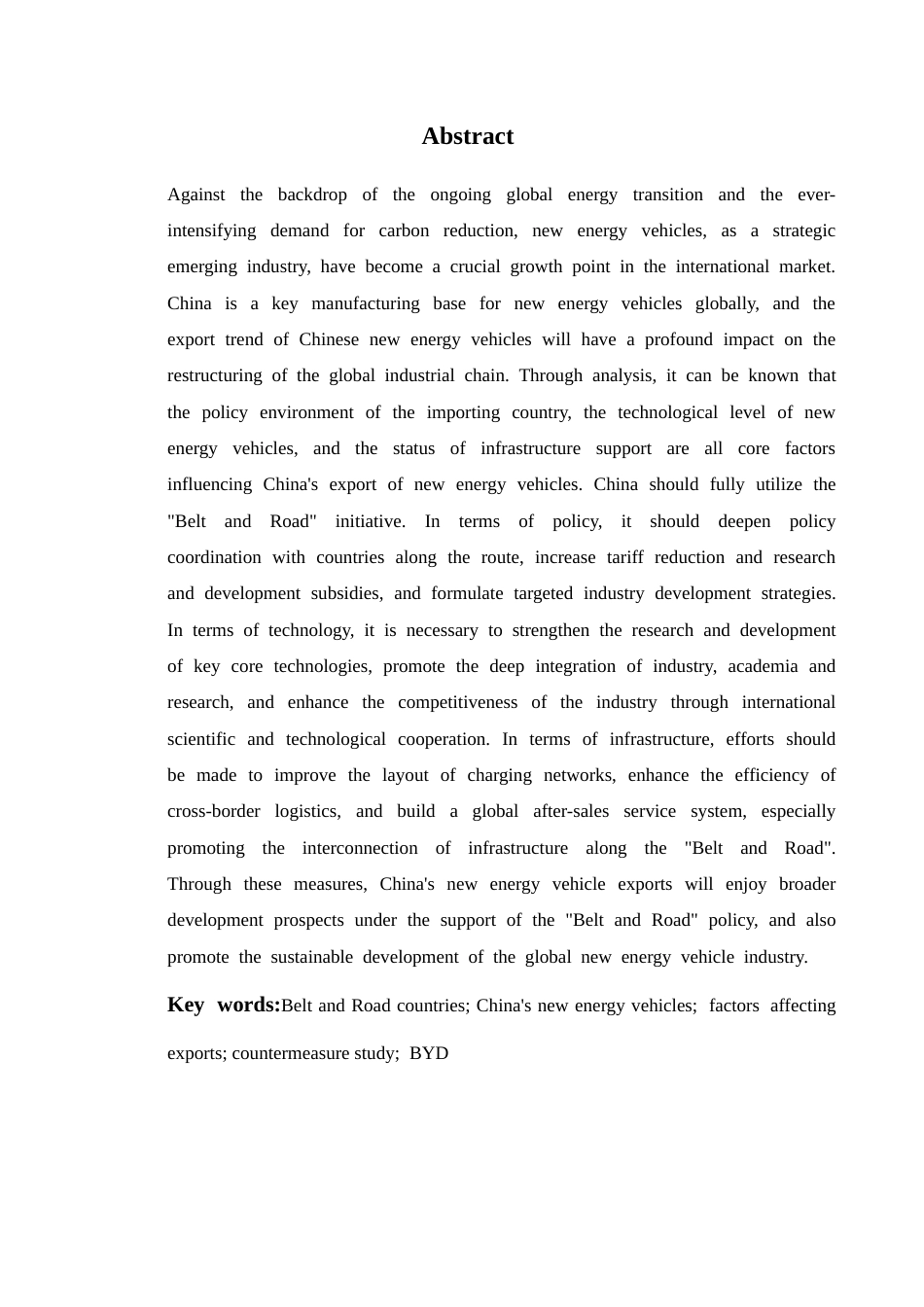 25年CH工程管理-中国新能源汽车出口影响因素及对策研究-约30532字符终稿.docx_第3页