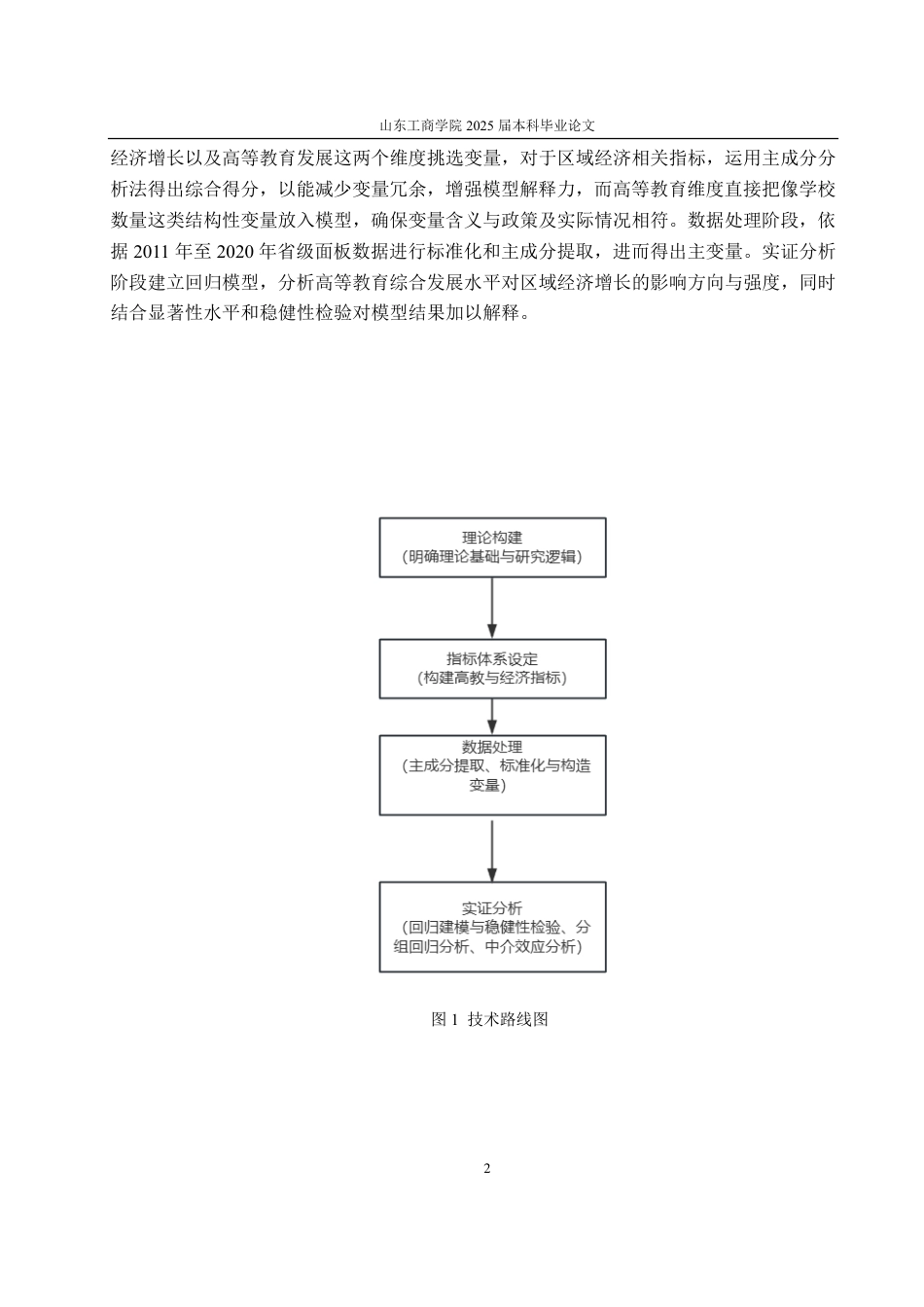 25年CH统计学专业-高等教育发展对全国区域经济增长的实证研究-约21808字符.pdf_第5页