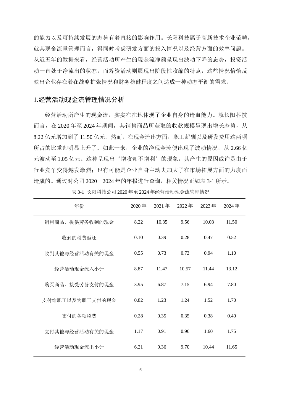 25年CH会计学-长阳科技现金流量管理问题及对策分析-约17393字符终稿.docx_第9页