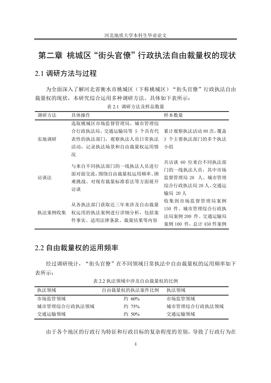 25年CH行政管理+河北省衡水市桃城区“街头官僚”行政执法自由裁量权的规范路径研究-约12848字符.pdf_第9页