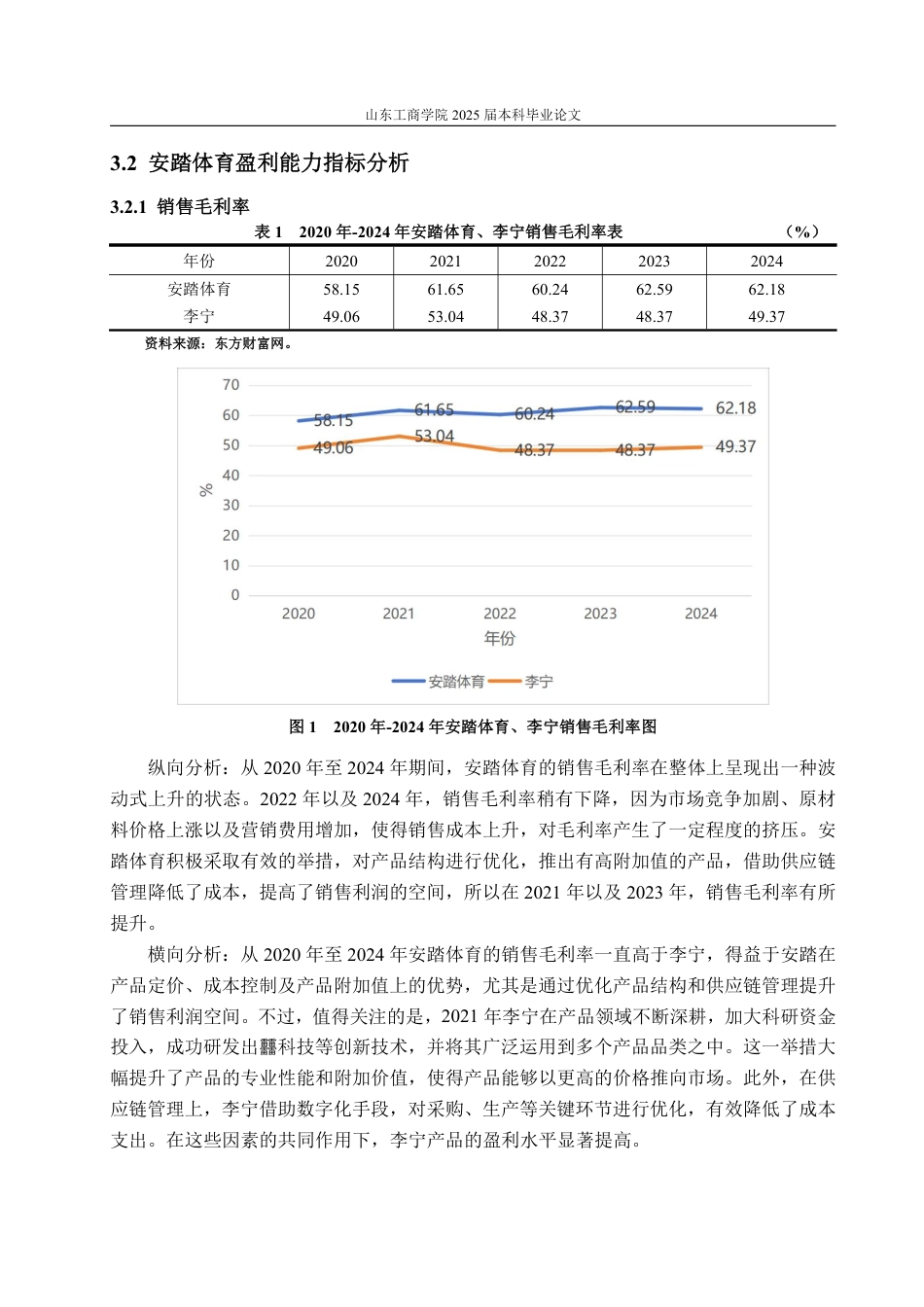 25年CH会计学-安踏体育盈利能力分析与提升策略探究-约17579字符.pdf_第10页