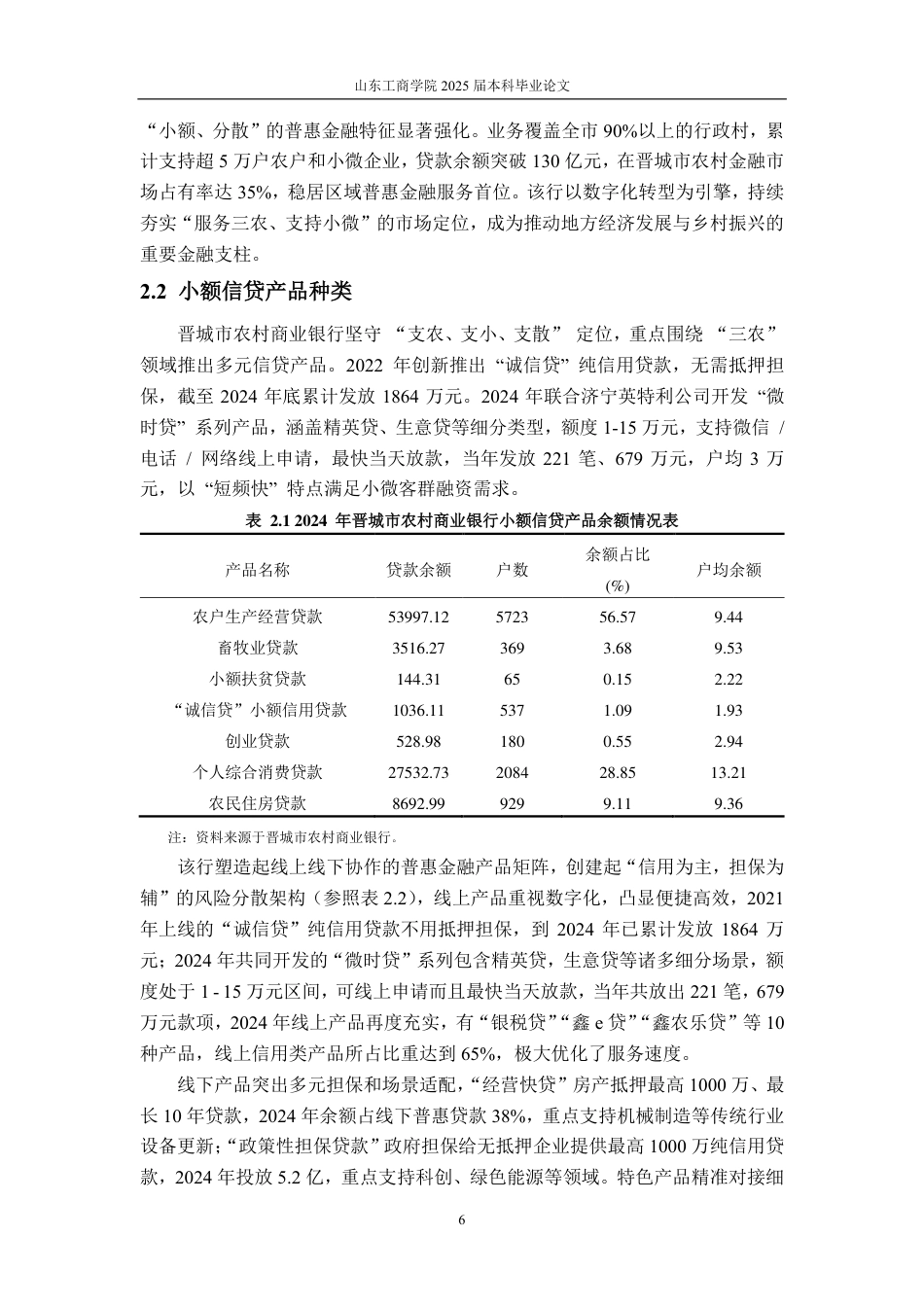 25年CH金融学-数字化背景下晋城农村商业银行小额信贷业务发展研究-约20149字符.pdf_第10页