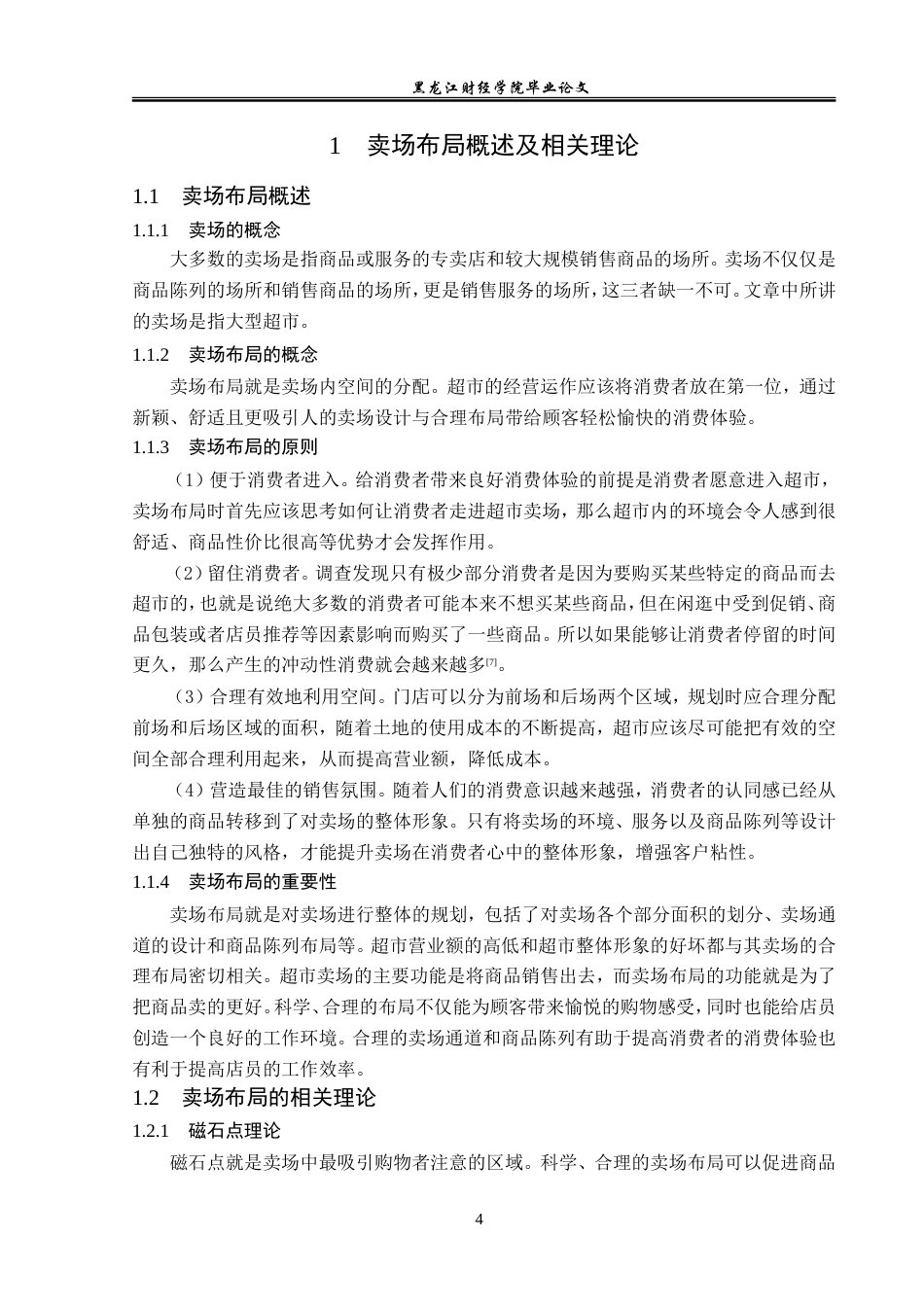 23年WP工商管理-加格达奇区隆和盛超市卖场布局问题及优化-2019510457-程婉卓.doc_第9页