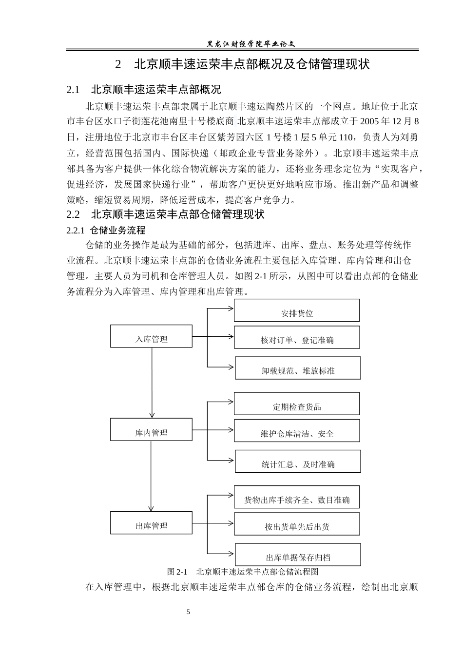 23年WP物流管理-北京顺丰速运荣丰点部仓储管理问题分析-2021520055-杨帅.docx_第10页