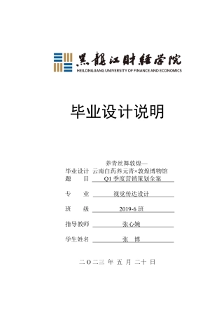 23年WP视觉传达设计-养青丝舞敦煌—云南白药养元青×敦煌博物馆 Q1季度营销策划全案-2019510071-张博.pdf