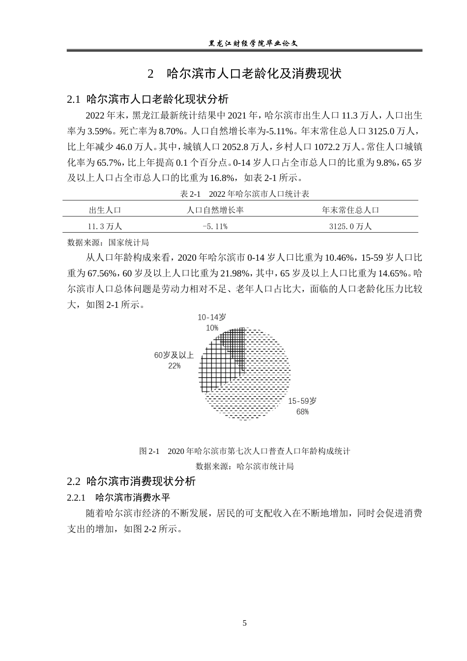 23年WP经济学-人口老龄化下哈尔滨市消费现状及提升对策-2019511795-刘伟东.doc_第9页