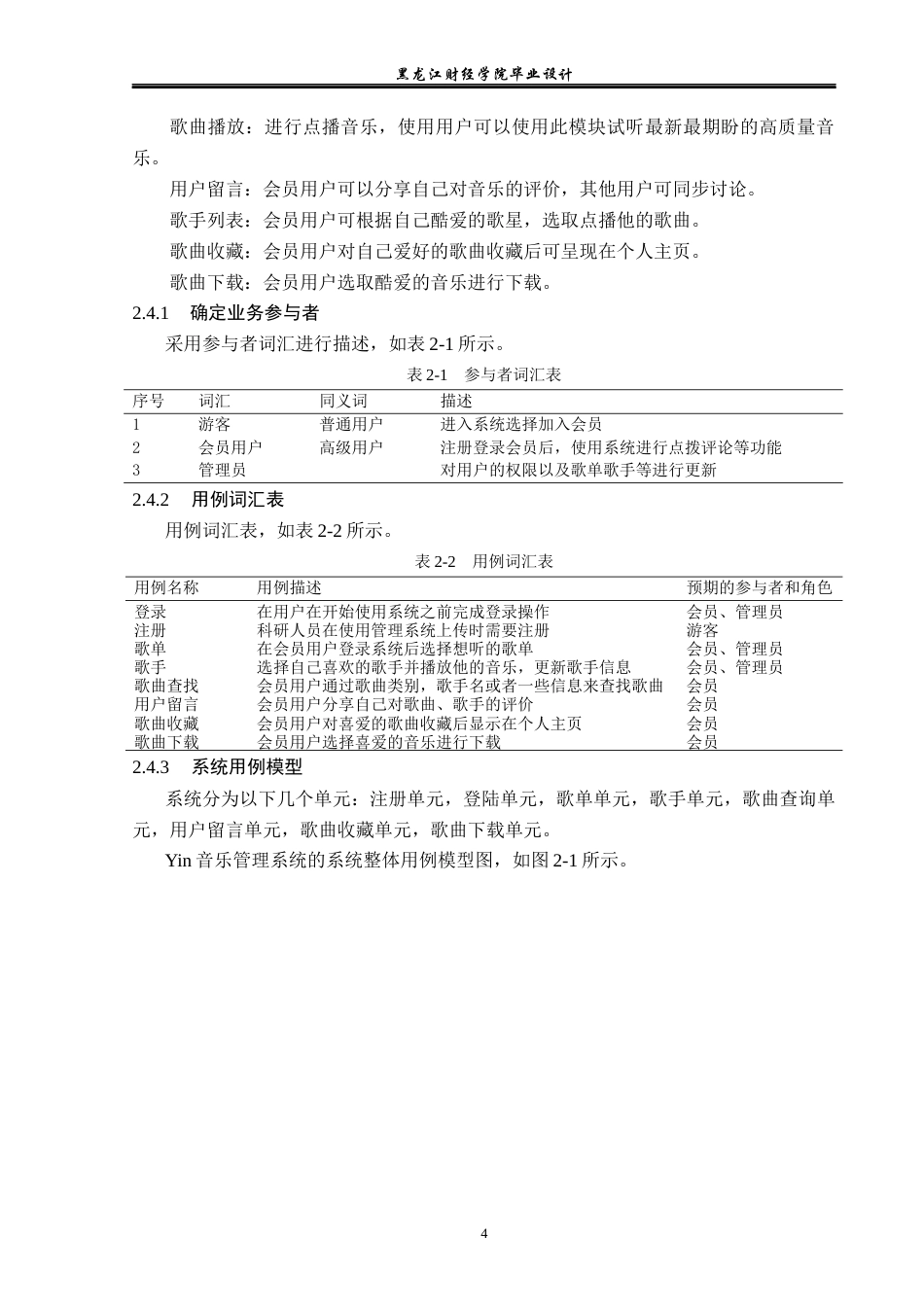 23年WP计算机科学与技术-Yin音乐网站管理系统的设计与实现-2021520098-田婉莹.docx_第10页