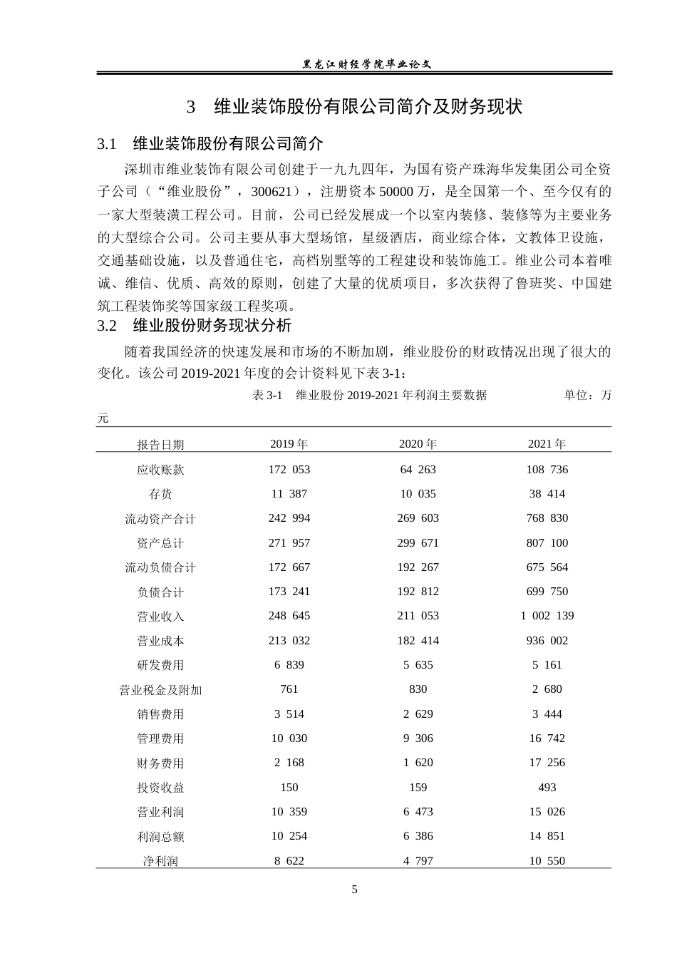 23年WP财务管理-维业装饰股份有限公司盈利能力分析-2019512185-陈欣欣.docx_第10页
