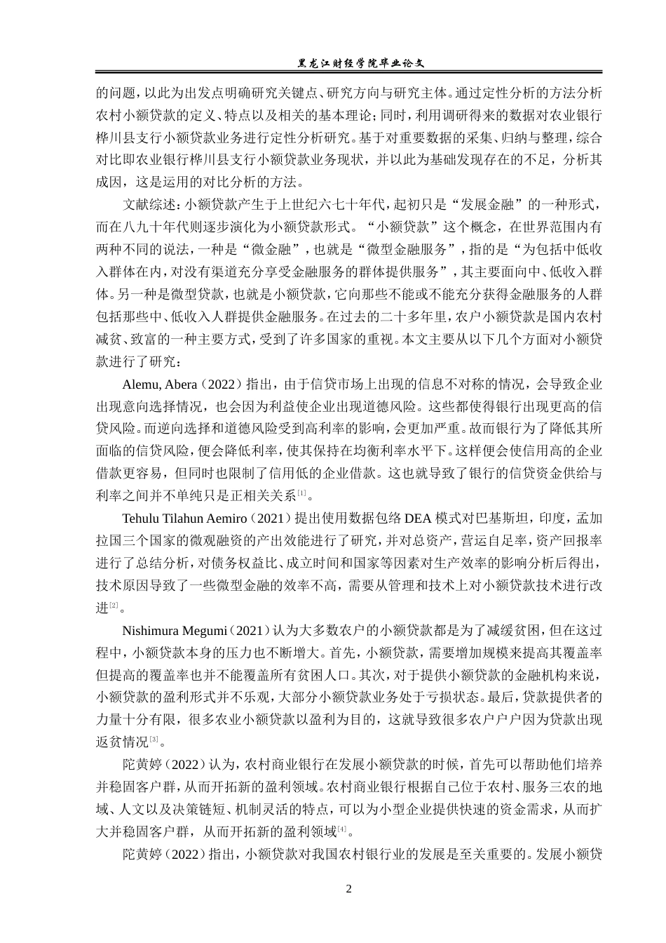 23年WP金融学-农业银行桦川县支行小额贷款业务发展问题分析-2019512361-王子龙.doc_第6页