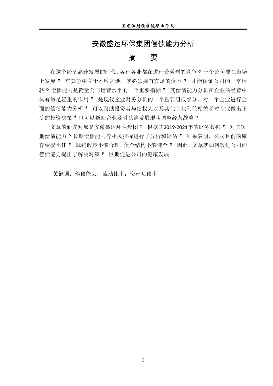 23年WP会计学-安徽盛运环保集团偿债能力分析-2019512257-宋璐瑶.doc_第2页