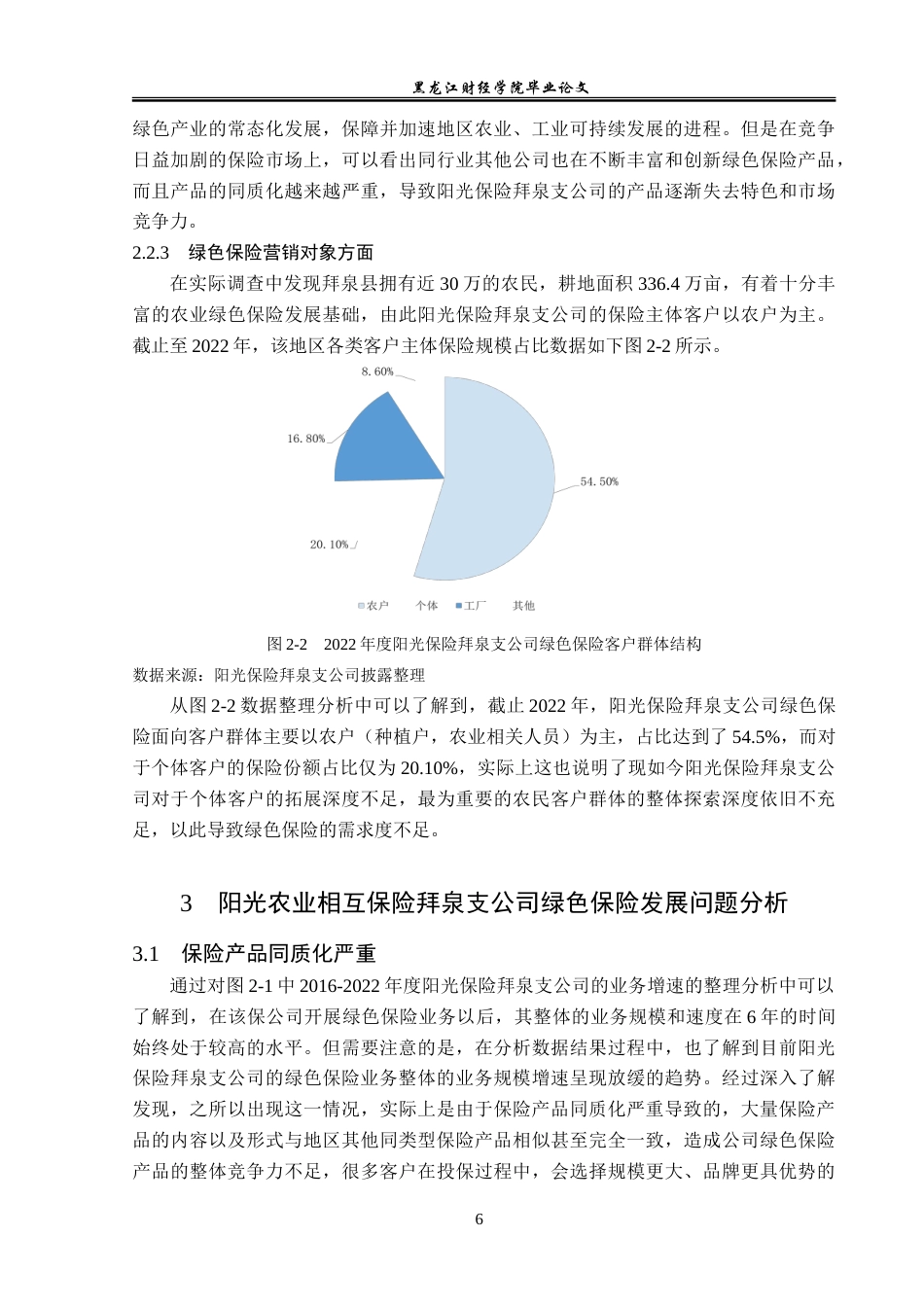 23年WP金融学-阳光农业相互保险拜泉支公司绿色保险发展问题分析-2019512204-张曦哲.doc_第10页