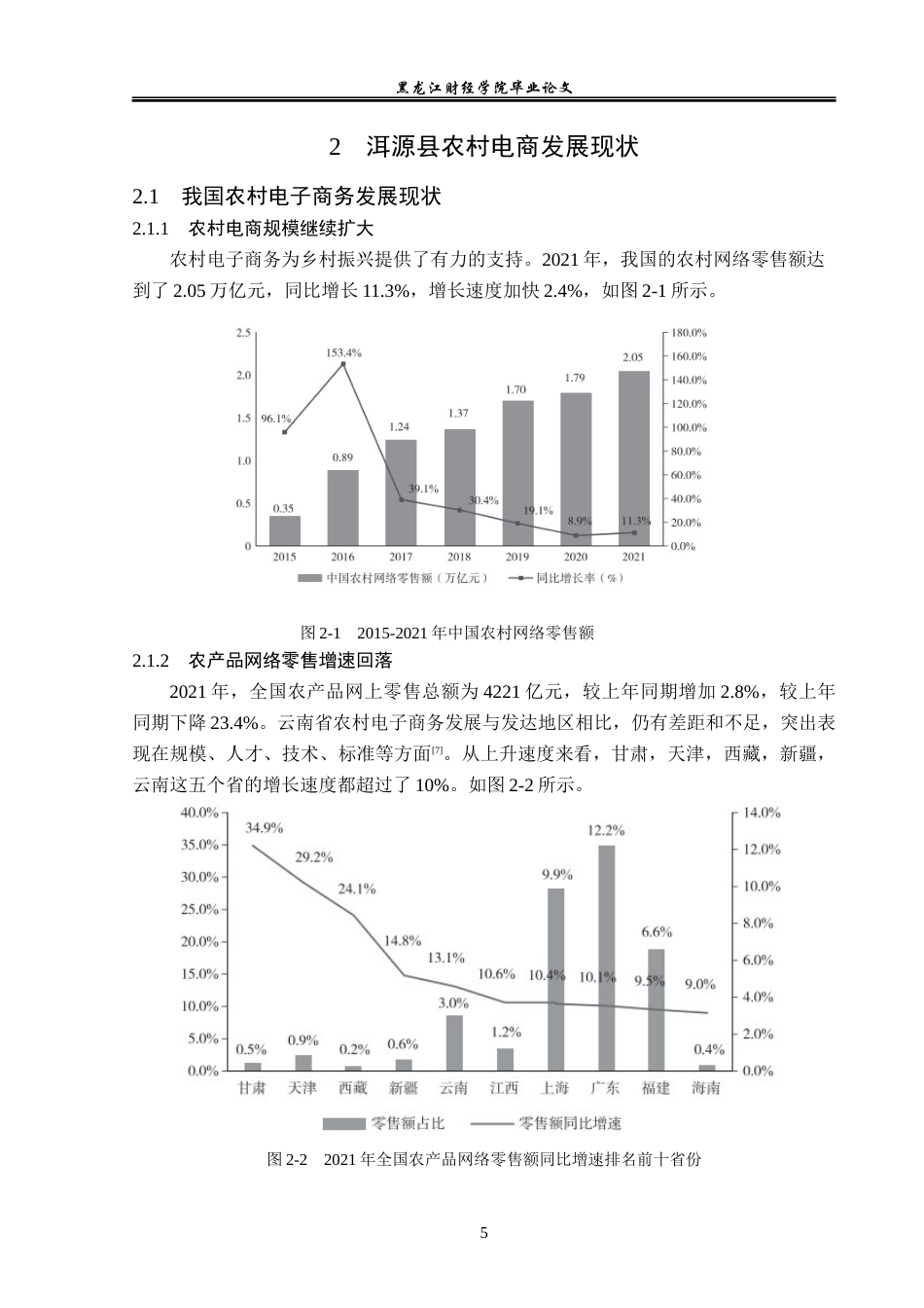 23年WP电子商务-洱源县农村电子商务发展现状分析及对策-2019511263-胡晋玮.docx_第10页