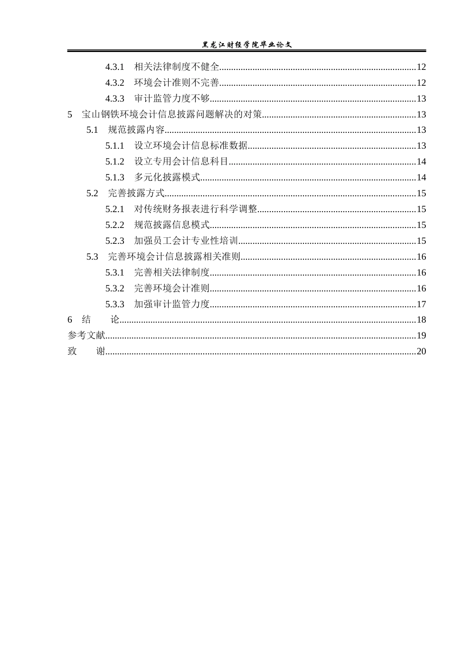 23年WP财务管理-宝山钢铁环境会计信息披露问题研究-2019512201-吴云亮.docx_第5页