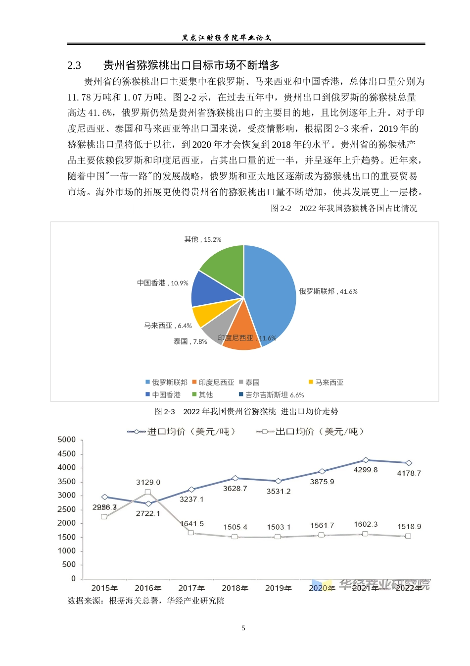 23年WP国际经济与贸易-贵州省猕猴桃出口现状及对策分析-2019512520-李函雨诺.docx_第9页