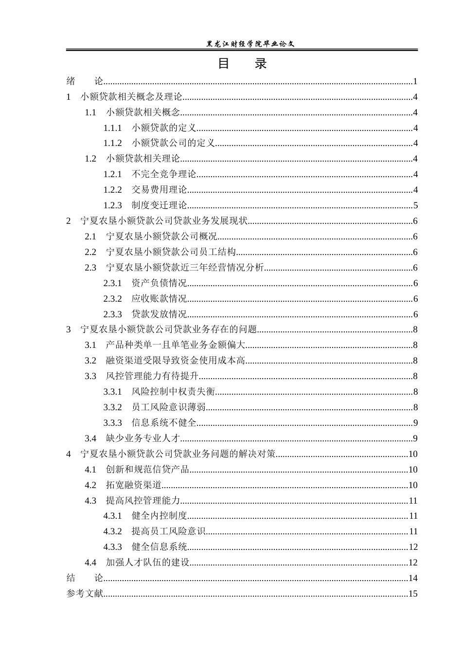 23年WP金融学-宁夏农垦小额贷款公司贷款业务存在问题及对策分析-2019510735-韩思颖.doc_第4页