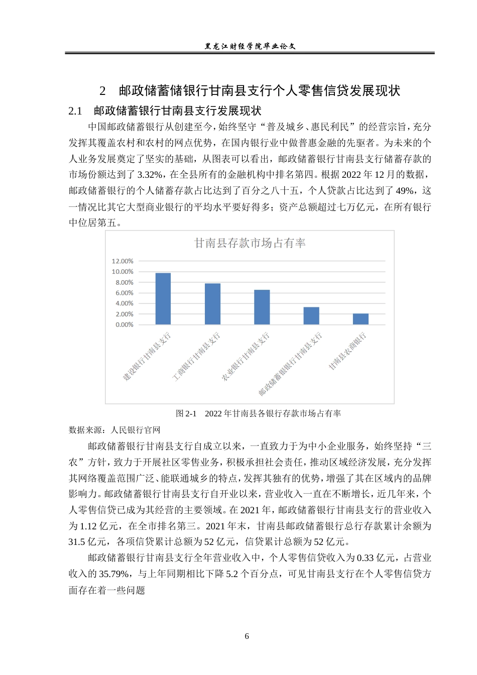 23年WP金融学-邮政储蓄银行甘南县支行个人零售信贷业务问题分析-2019513183-张尊远.doc_第10页