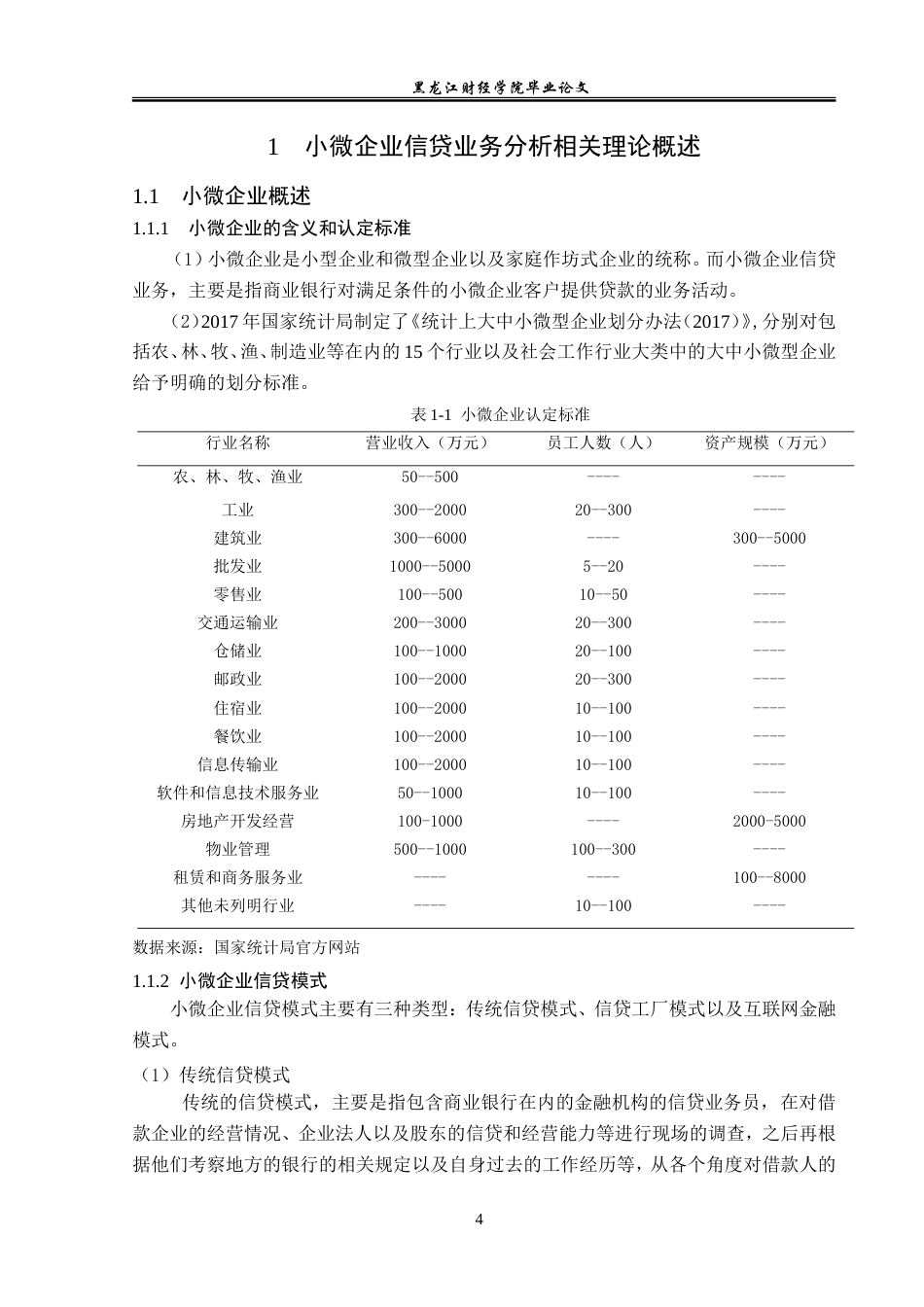 23年WP金融学-工商银行鸡西分行小微企业信贷业务分析-2019512809-王楠.doc_第10页