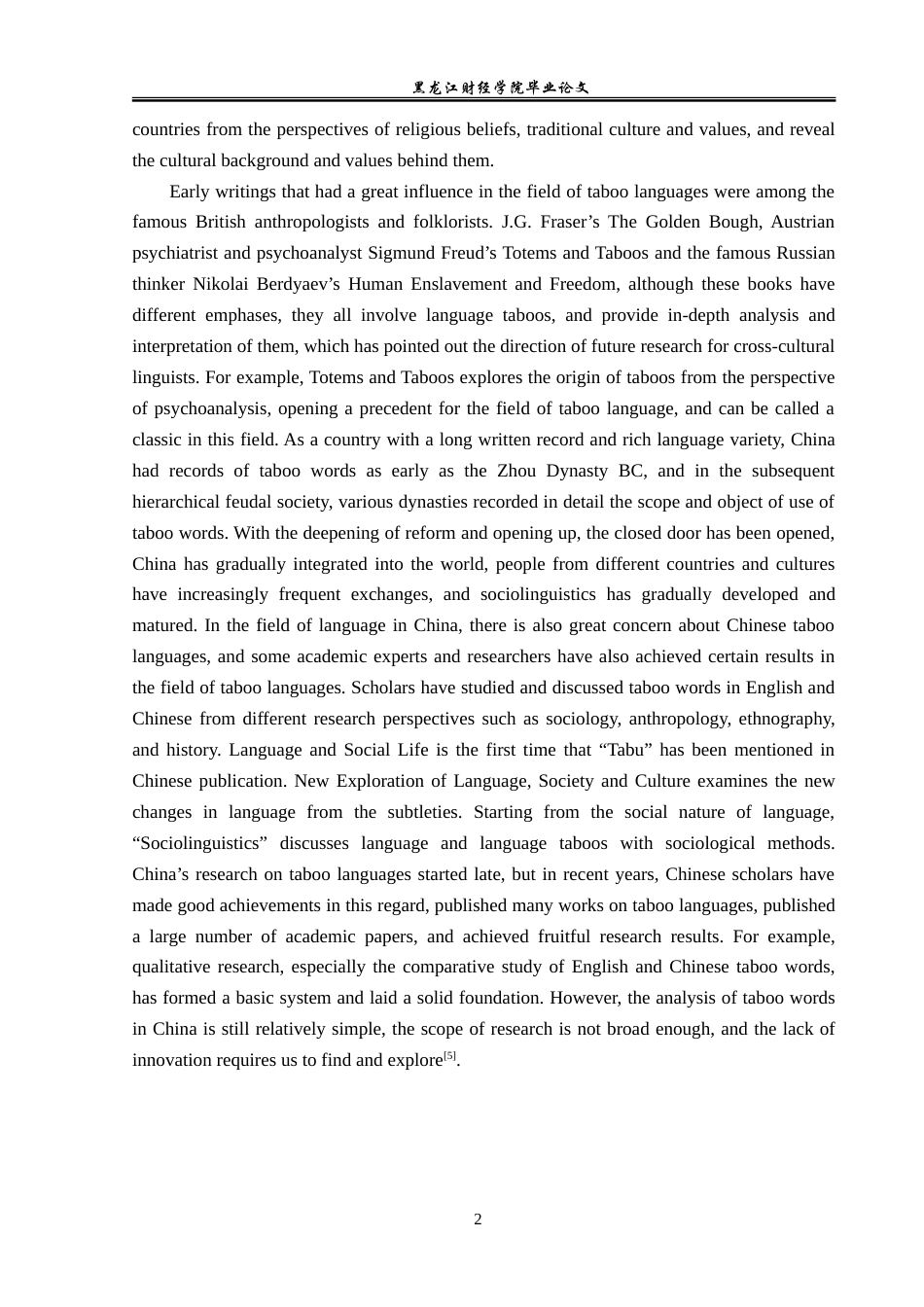 23年WP英语-A Comparative Study of Taboo Customs in English and Chinese Cultures-2019512014-祝鹤伟.doc_第6页
