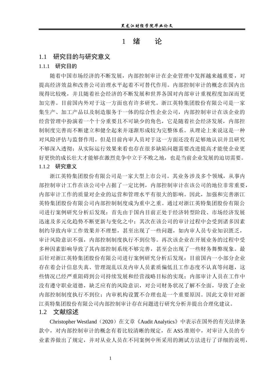 23年WP审计学-浙江英特集团股份有限公司内部控制审计问题研究-2019513170-宋嘉怡.docx_第6页