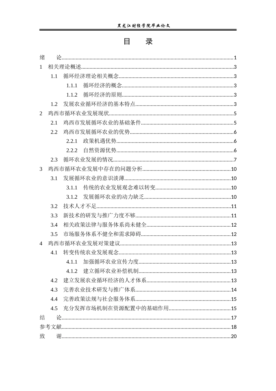 23年WP经济学-鸡西市循环农业发展问题及对策分析-2019511587-董馨悦.docx_第4页