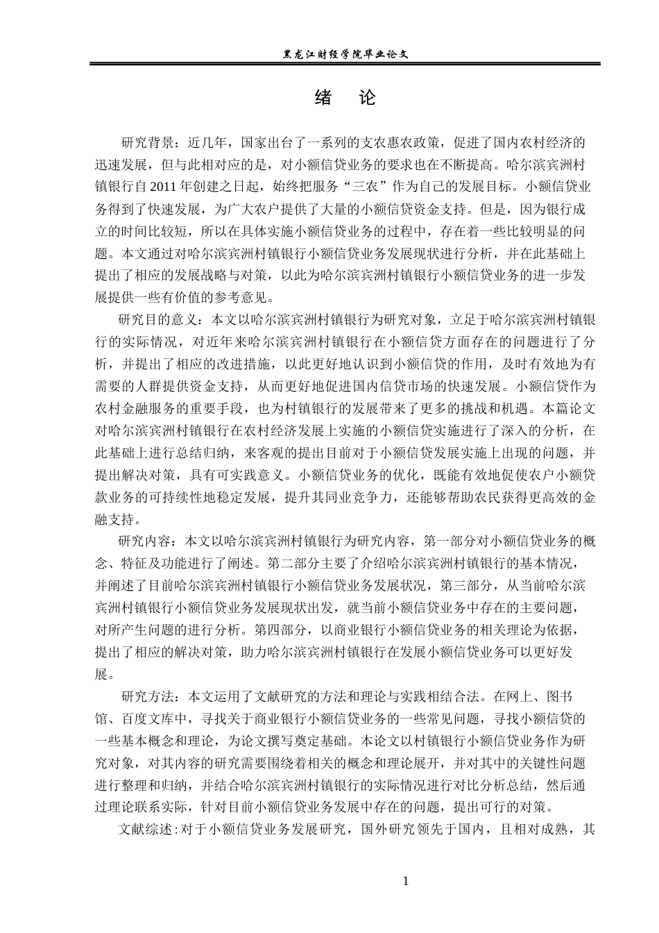 23年WP金融学-哈尔滨宾洲村镇银行小额信贷业务发展分析-2019512410-宫佳傲.docx_第5页