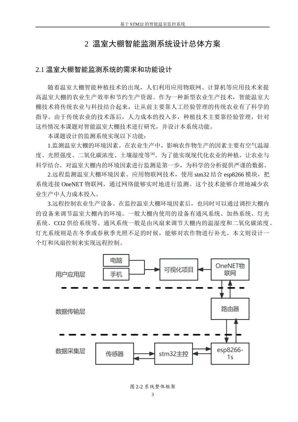 26年 基于STM32的智能温室监控系-约24389字符.doc_第7页