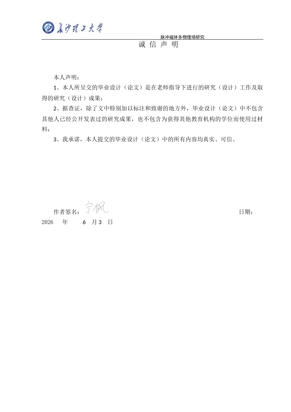 26年本科电气自动化 脉冲磁体多物理场研究定稿终稿-约16879字符.docx_第1页