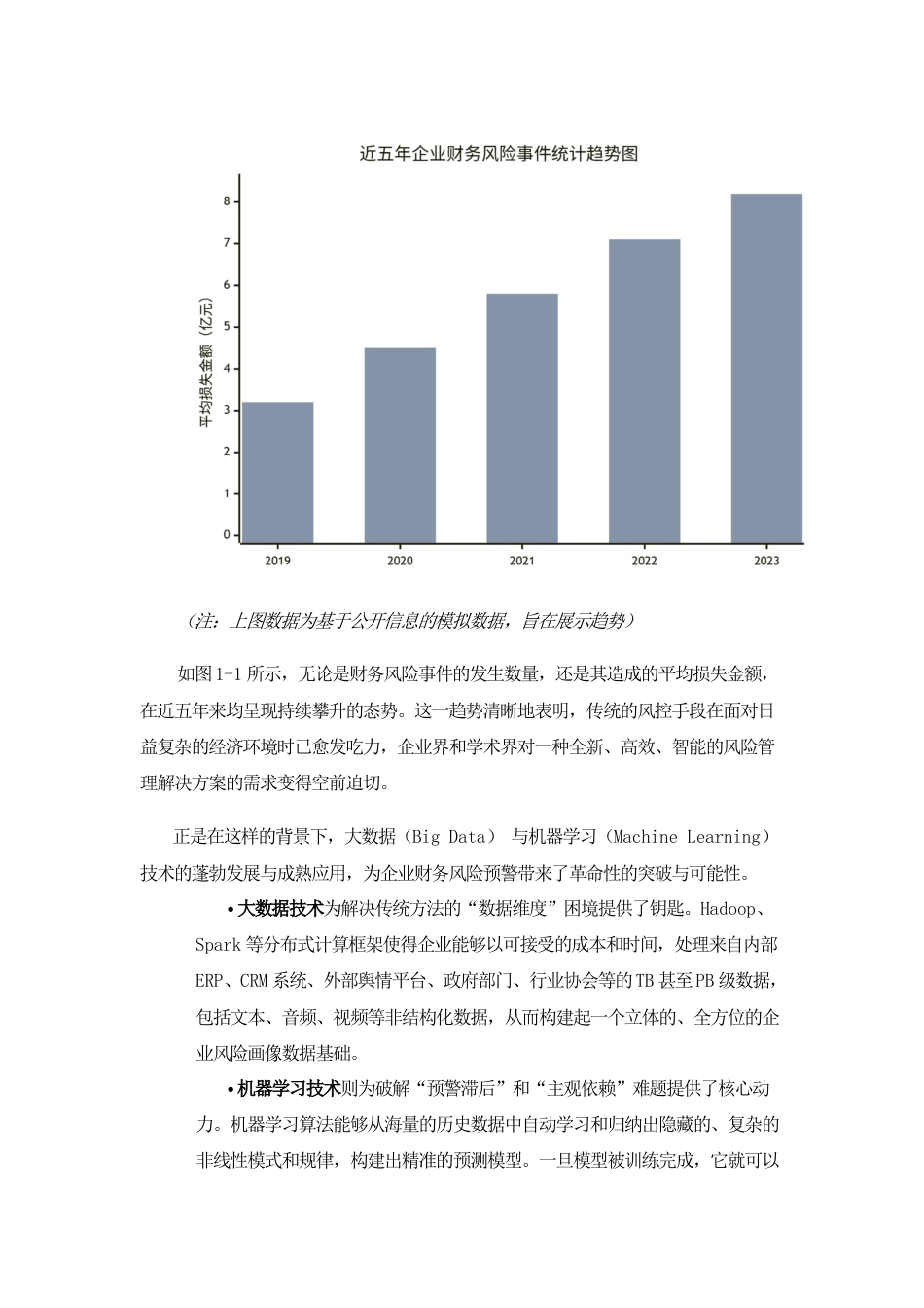 26年计算机应用技术 基于大数据与机器学习的企业财务风险智能预警系统设计与实现终稿-约30099字符.doc_第9页